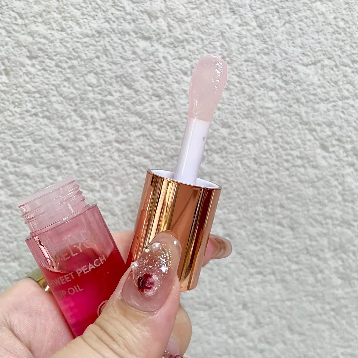 ラブリーCCリップオイル/LOVELYCC/リップグロスを使ったクチコミ（2枚目）