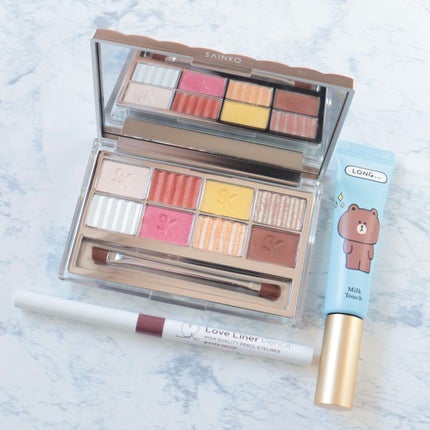 SAINKO ベルベットアイシャドウパレット #01 Meimei/SAINKO/アイシャドウパレットを使ったクチコミ(2枚目)