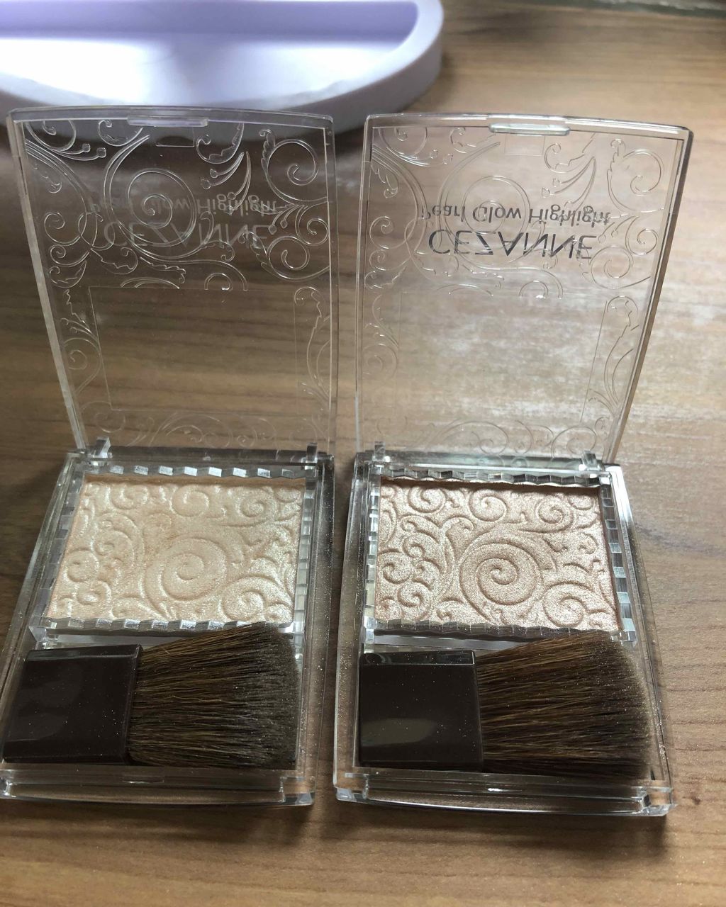 パールグロウハイライト/CEZANNE/パウダーハイライトを使ったクチコミ(1枚目)