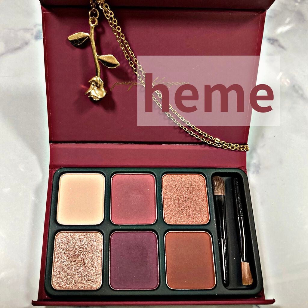 アイカラーパレット/heme/アイシャドウパレットを使ったクチコミ(1枚目)