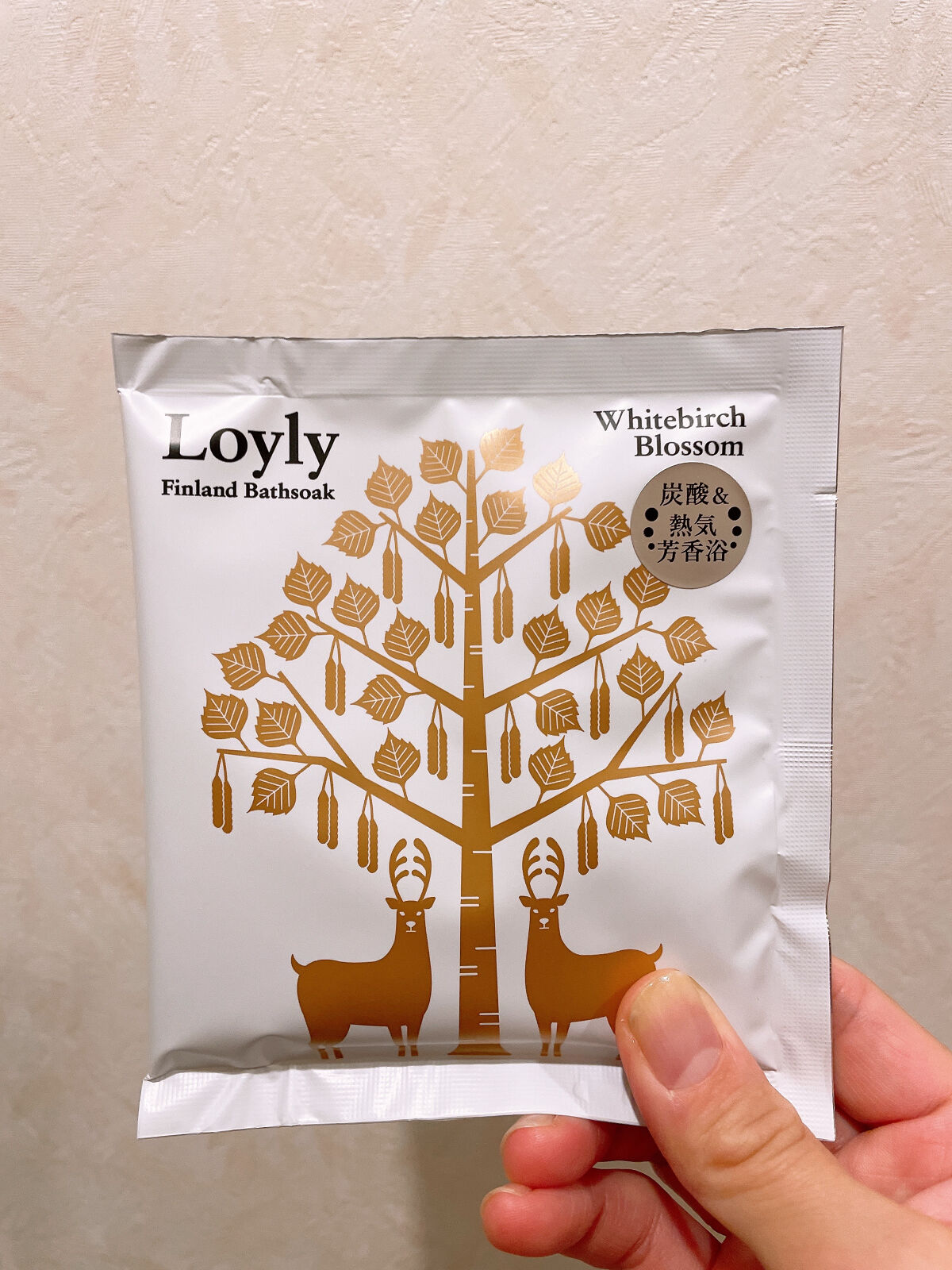 ロウリュ　フィンランドバスソーク　花白樺/charley/無機塩系入浴剤を使ったクチコミ（1枚目）