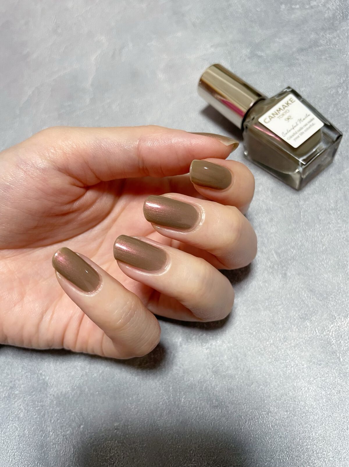 カラフルネイルズ N81 ヴィンテージフラワーベース/キャンメイク/マニキュアを使ったクチコミ（2枚目）