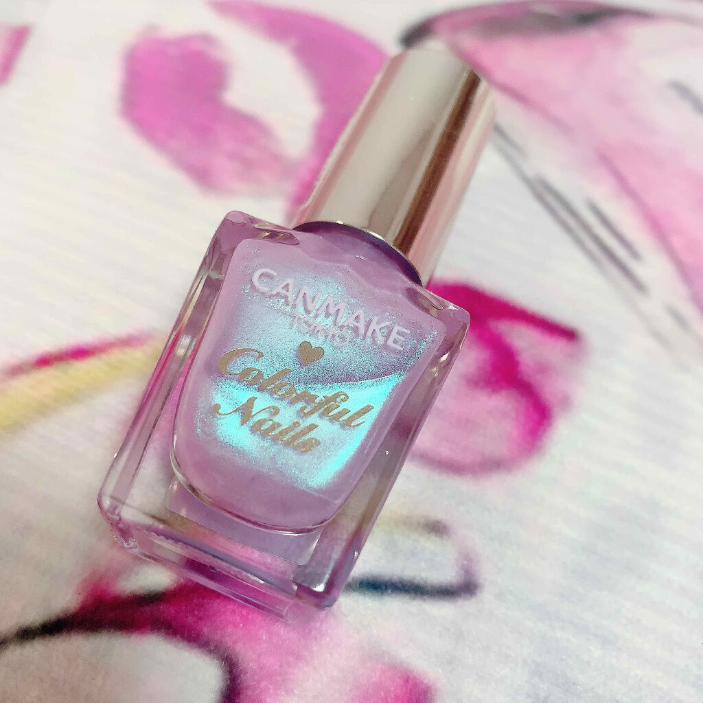 カラフルネイルズ/キャンメイク/マニキュアを使ったクチコミ（2枚目）