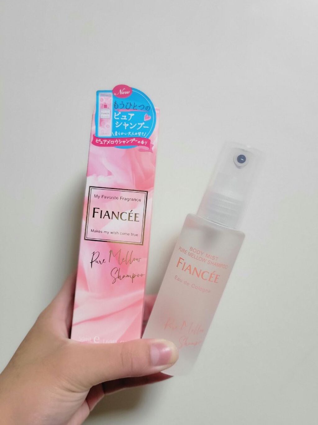 ボディミスト ピュアメロウシャンプー /フィアンセ/香水(レディース)を使ったクチコミ(2枚目)
