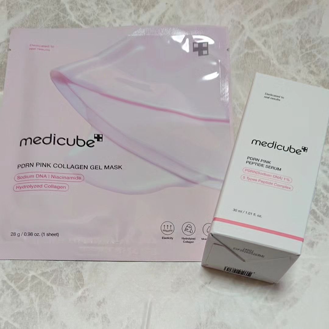 PDRNピンクアンプル PDRN 10,000ppm配合/MEDICUBE/美容液を使ったクチコミ(1枚目)