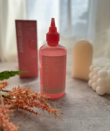 ピンクアロエビタトナー/APRILSKIN/化粧水を使ったクチコミ(3枚目)