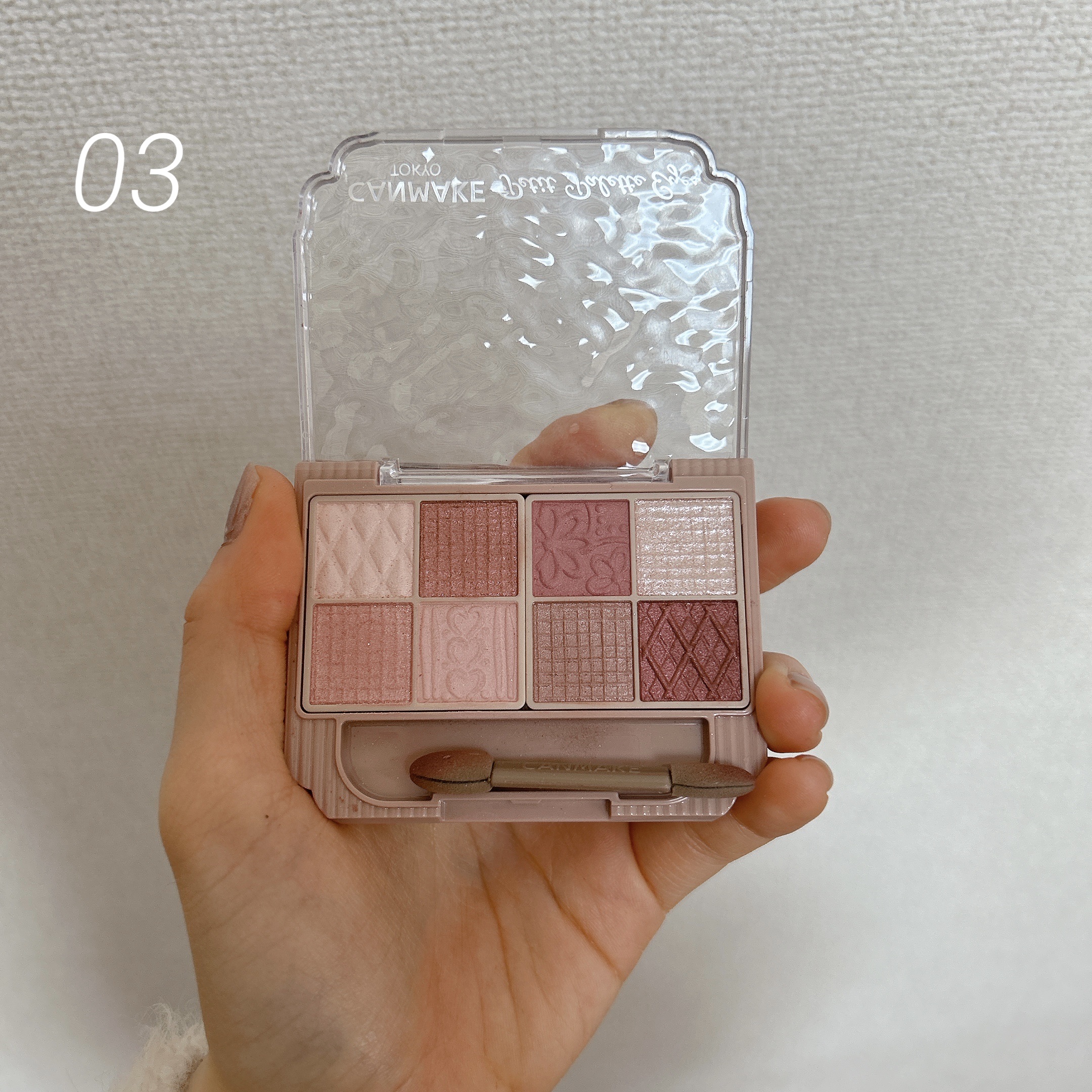 プティパレットアイズ/キャンメイク/パウダーアイシャドウを使ったクチコミ（3枚目）