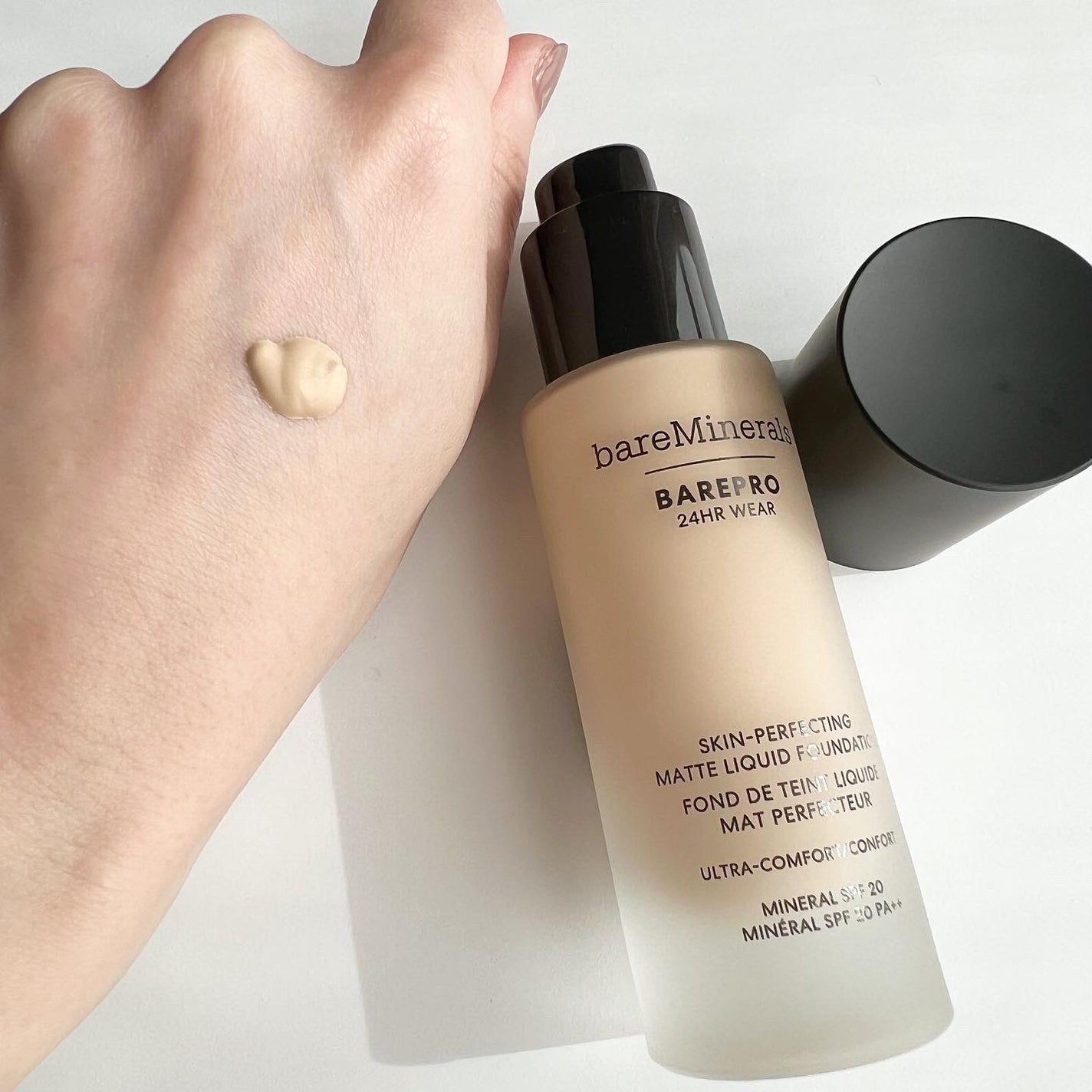 ベアプロ 24HR リキッド ファンデーション/bareMinerals/リキッドファンデーションを使ったクチコミ(2枚目)
