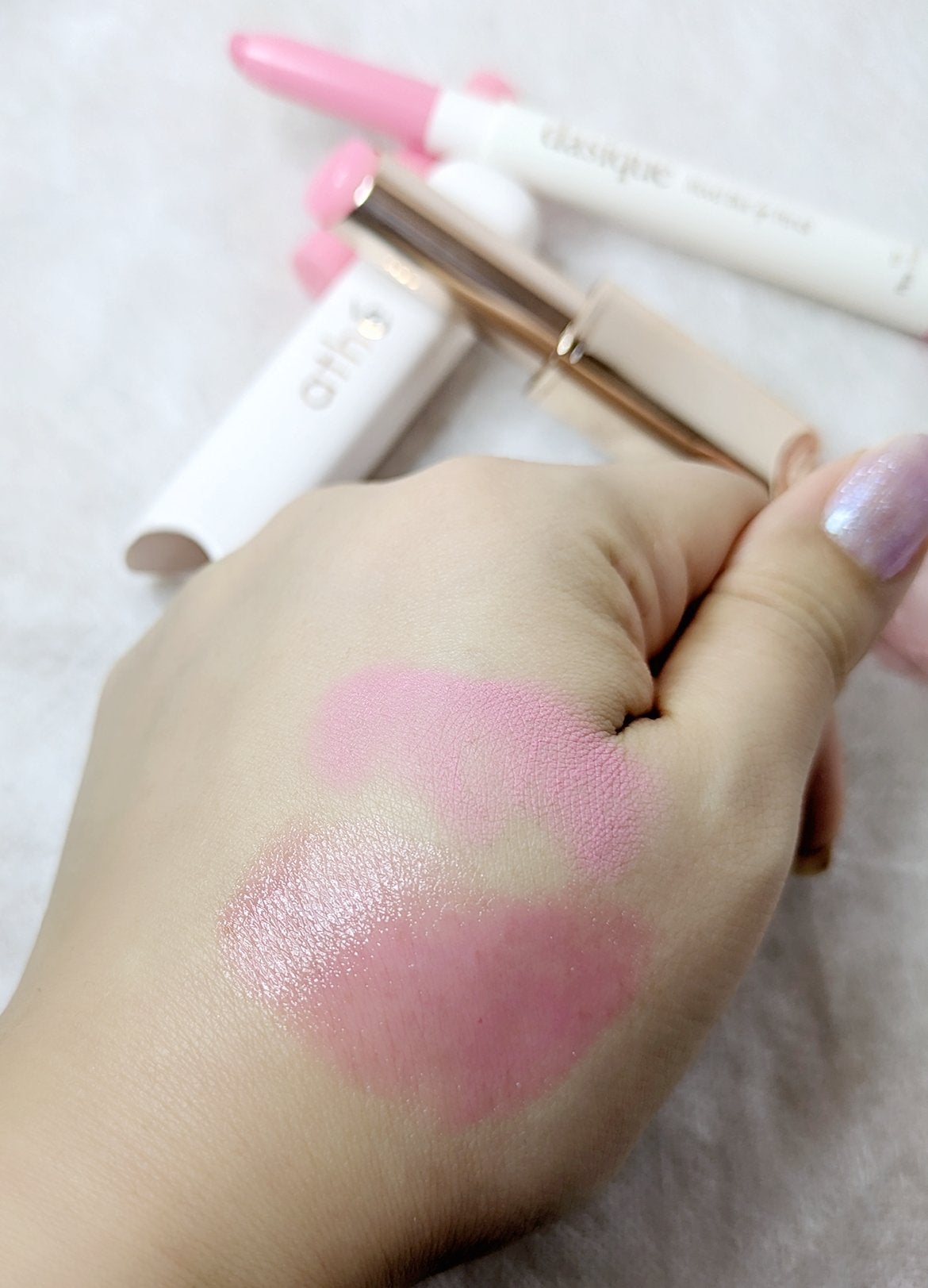 オーセンティック リップ バーム/athé/口紅を使ったクチコミ(2枚目)