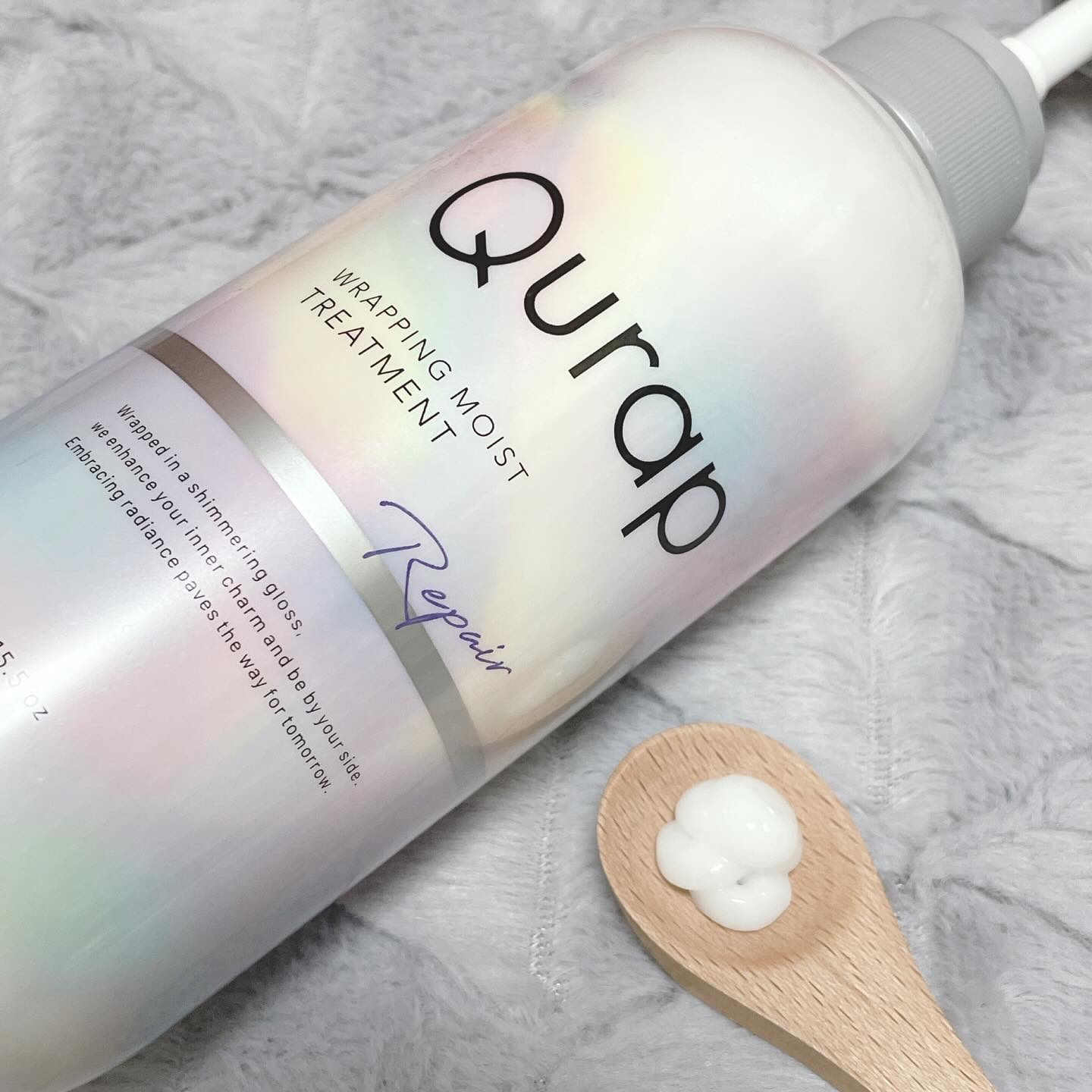 ラッピングモイストシャンプー/トリートメント/Qurap/市販シャンプーを使ったクチコミ（3枚目）