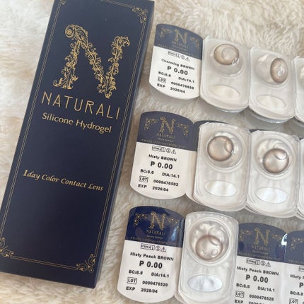ナチュラリ シリコーンハイドロゲル 1day/NATURALI/ワンデー(1DAY)カラコンを使ったクチコミ(1枚目)