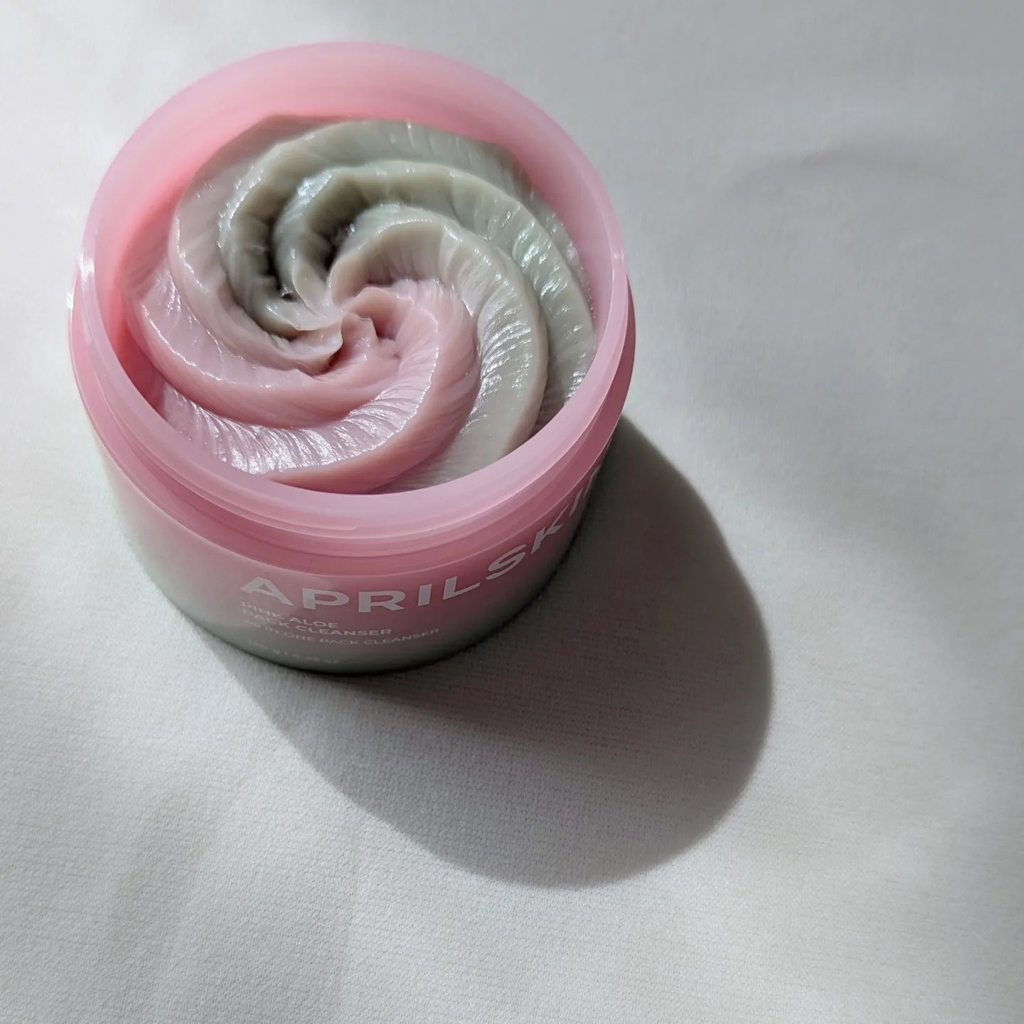 ピンクアロエメレンゲクレンザー/APRILSKIN/その他洗顔料を使ったクチコミ（3枚目）