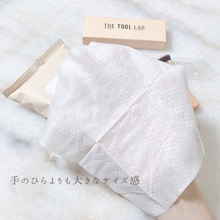 THE TOOL LAB ブラシクレンジングシートのクチコミ「毎日洗えないブラシを簡単にケアできる
韓国アイテムをご紹介🤍
 
 
/
THE TOOL L.....」(3枚目)