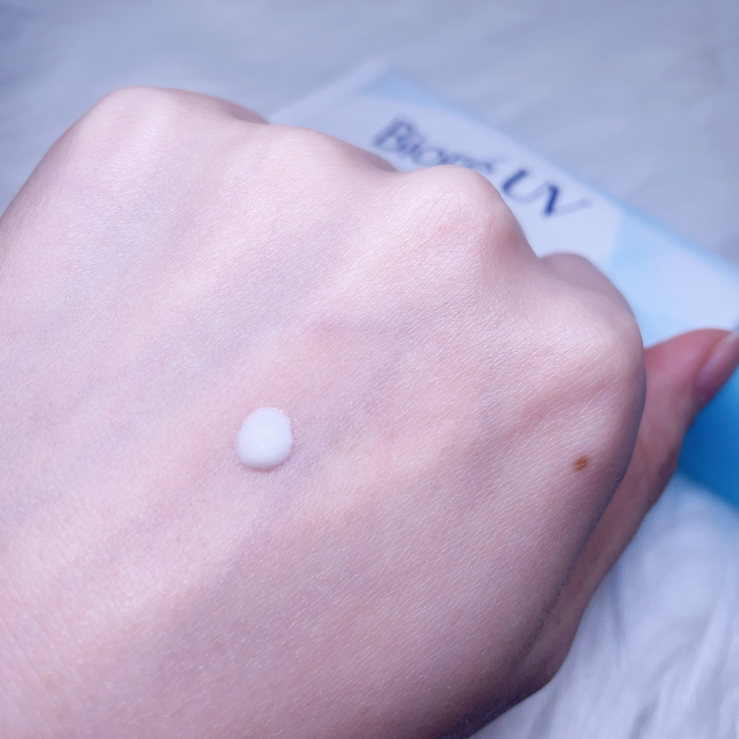 ビオレUV アクアリッチ ライトアップエッセンス/ビオレ/日焼け止めクリームを使ったクチコミ（3枚目）