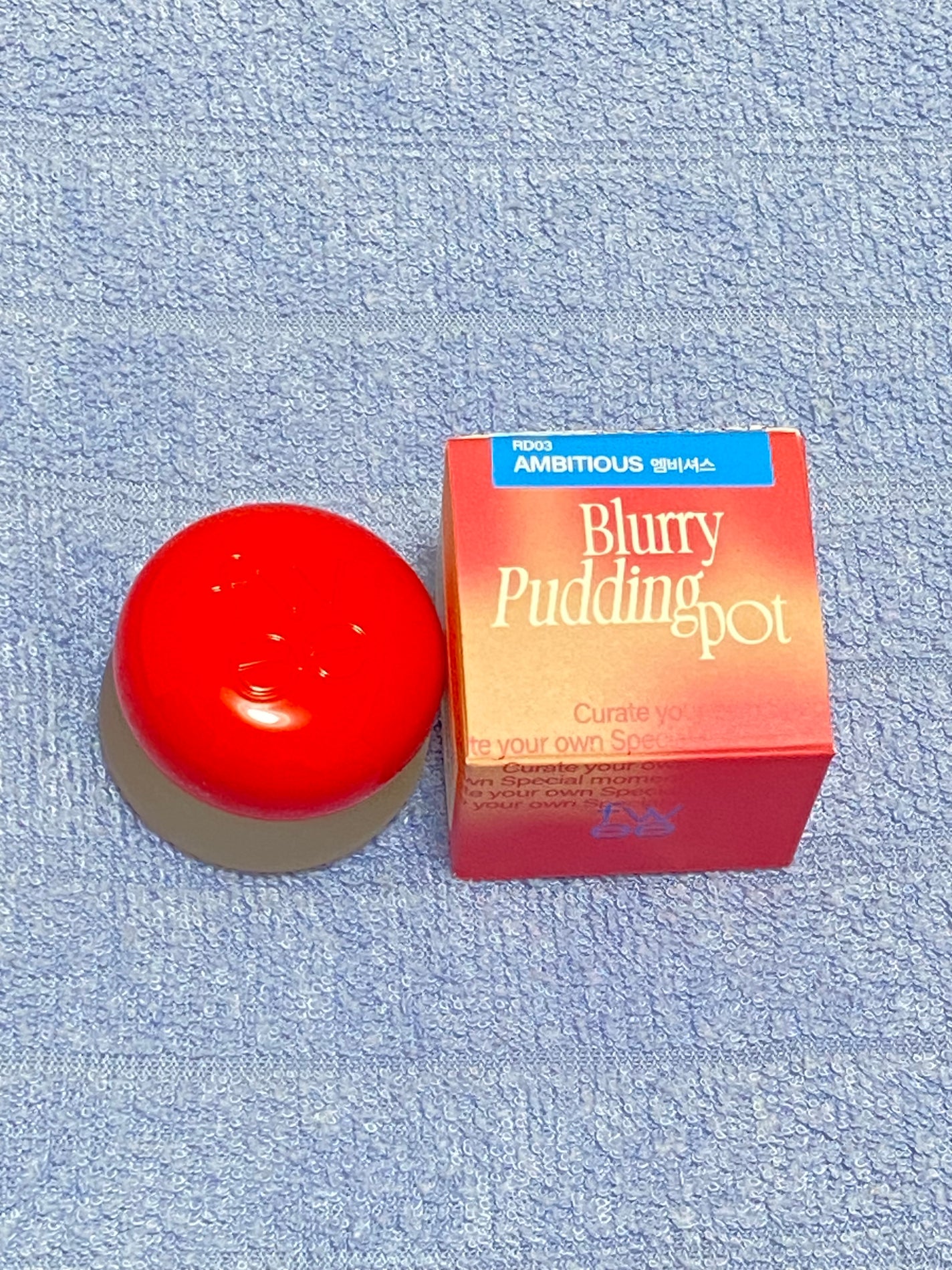 リップアンドチーク ブラーリープリンポット/fwee/口紅を使ったクチコミ(1枚目)