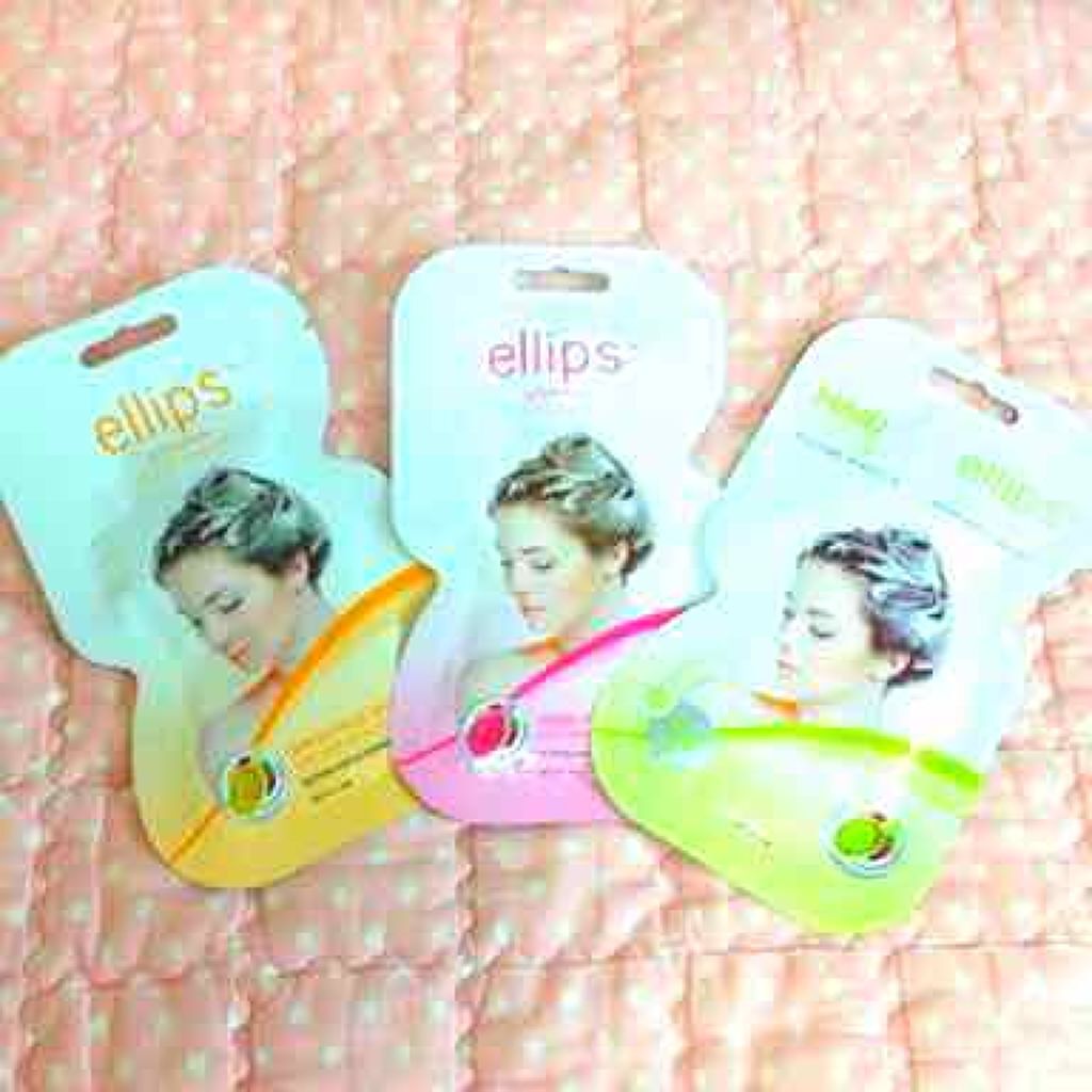 ヘアーオイル【ニュートリカラー】/ellips/ヘアオイルを使ったクチコミ（1枚目）