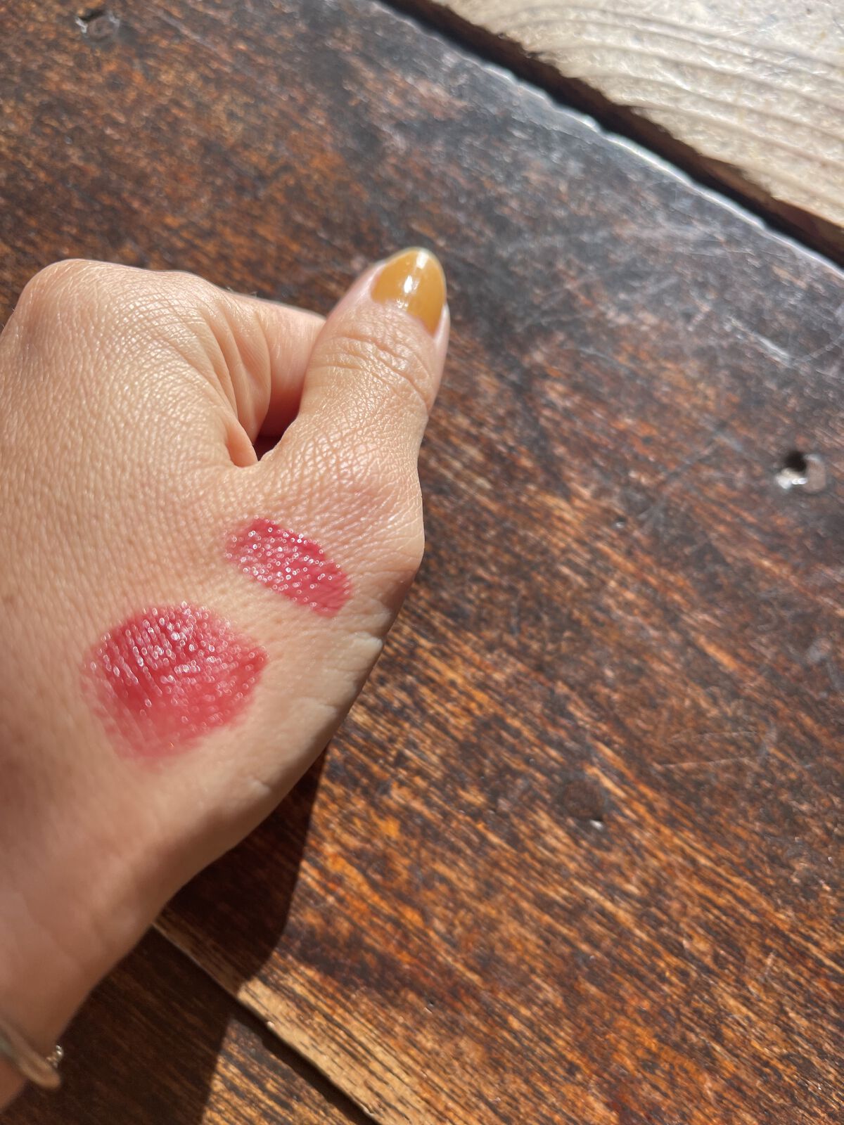 デアリングリィデミュアリップスティック/THREE/口紅を使ったクチコミ（3枚目）