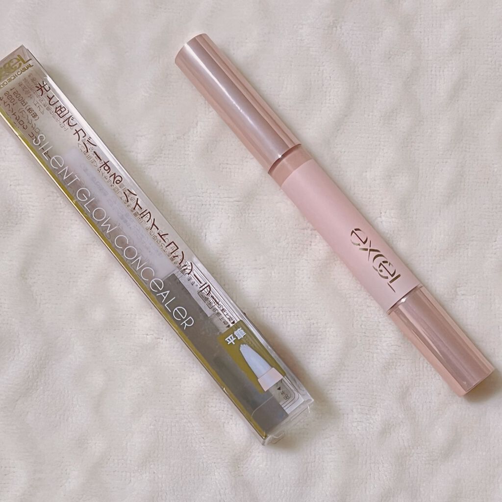 サイレントグロウ コンシーラー SG01 ピンクグロウ/excel/リキッドコンシーラーを使ったクチコミ（1枚目）