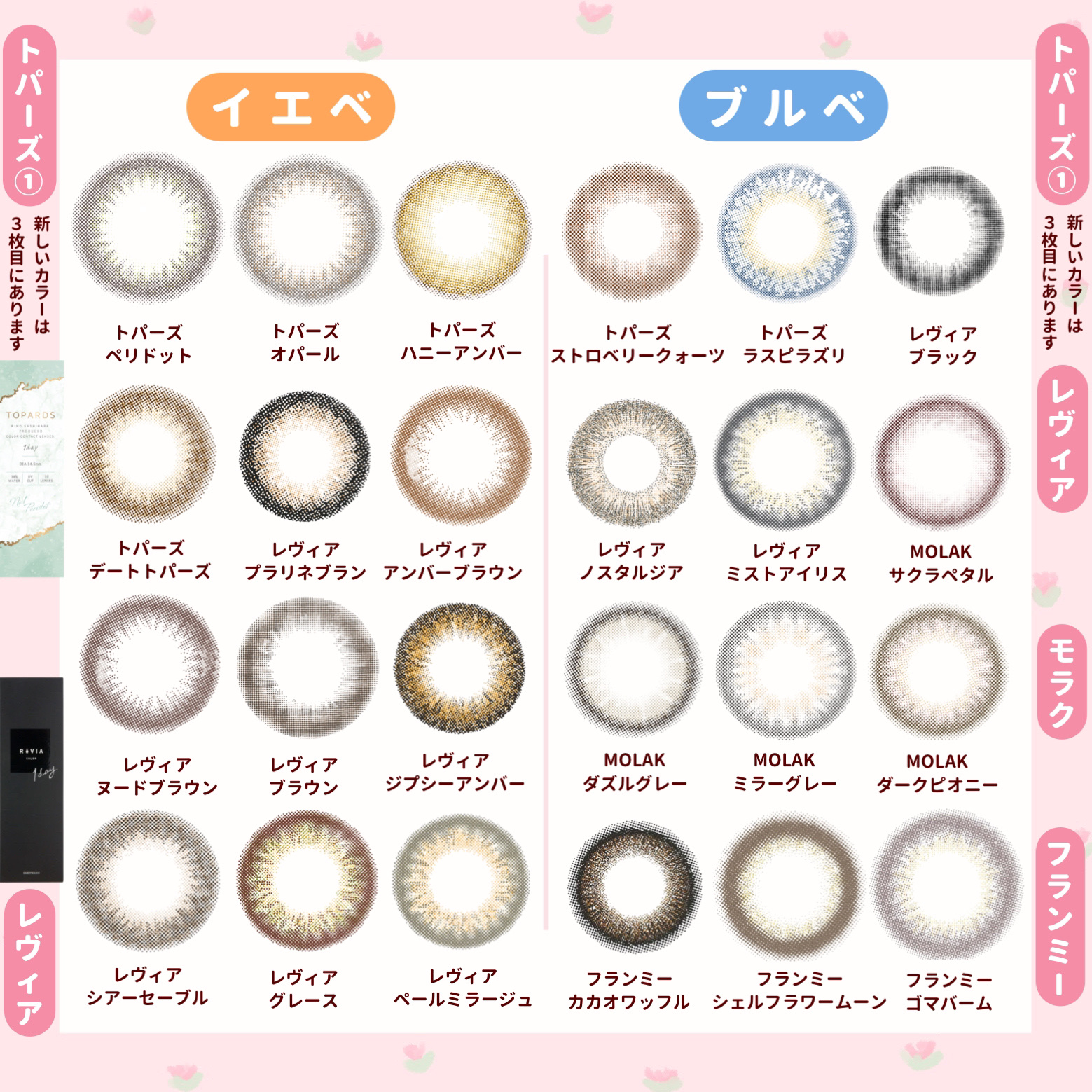 ReVIA 1day [CIRCLE] ANBER BROWN（アンバーブラウン）/ReVIA/ワンデー（１DAY）カラコンを使ったクチコミ（2枚目）