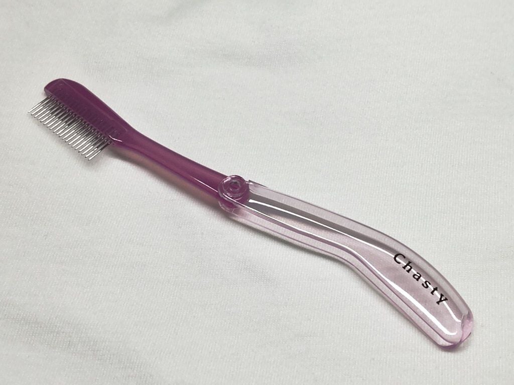 マスカラコームメタルN ペールP/チャスティ/その他化粧小物を使ったクチコミ(2枚目)