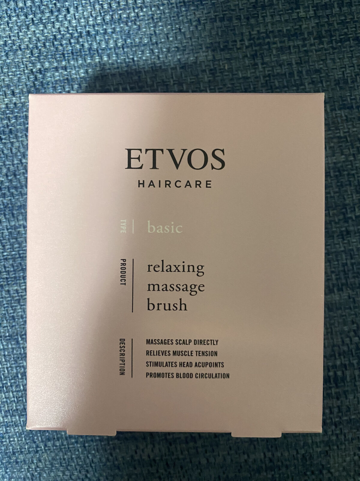 リラクシングマッサージブラシ/エトヴォス/スカルプブラシを使ったクチコミ（1枚目）