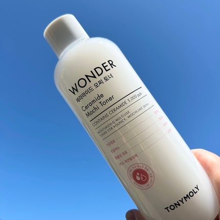 Wonder Ceramide Mochi Toner(トニーモリーワンダーCモチトナー)/TONYMOLY/化粧水を使ったクチコミ(1枚目)