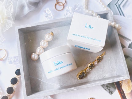 センシティブ シールドバリア オイルクリーム/iniks/フェイスクリームを使ったクチコミ(2枚目)