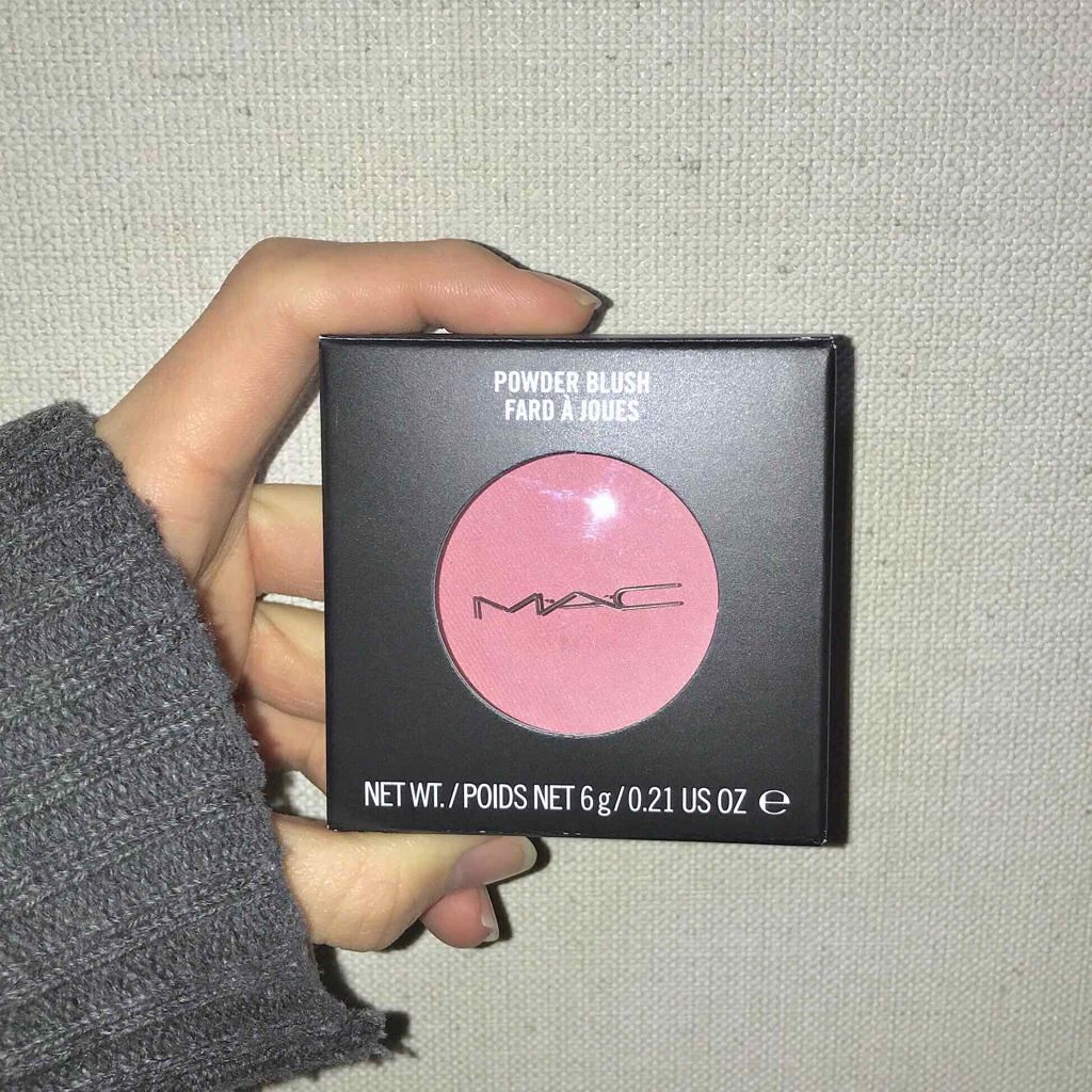 パウダー ブラッシュ/M・A・C/パウダーチークを使ったクチコミ（1枚目）