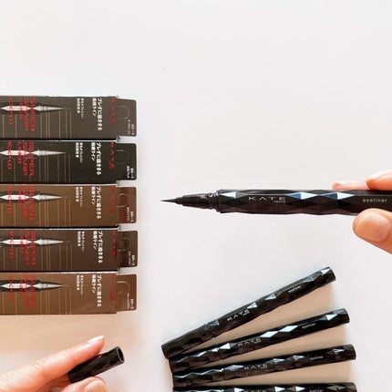 スーパーシャープライナーEX4.0/KATE/リキッドアイライナーを使ったクチコミ(1枚目)