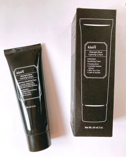 ミッドナイトブルーカーミングクリーム/Klairs/フェイスクリームを使ったクチコミ(4枚目)