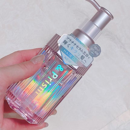 ミラクル シャイン ヘアオイル/&Prism/ヘアオイルを使ったクチコミ(1枚目)