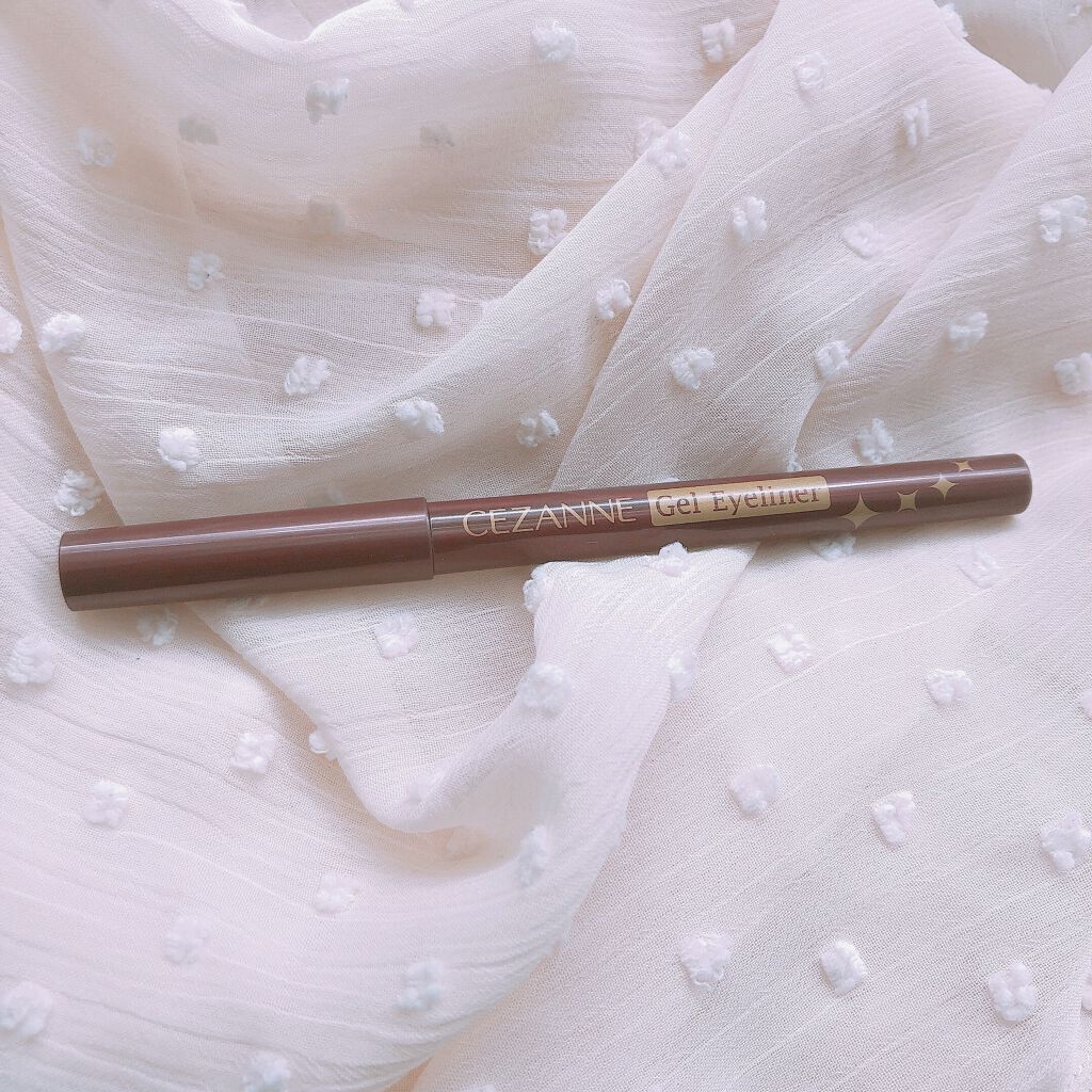 ジェルアイライナー/CEZANNE/ジェルアイライナーを使ったクチコミ（1枚目）