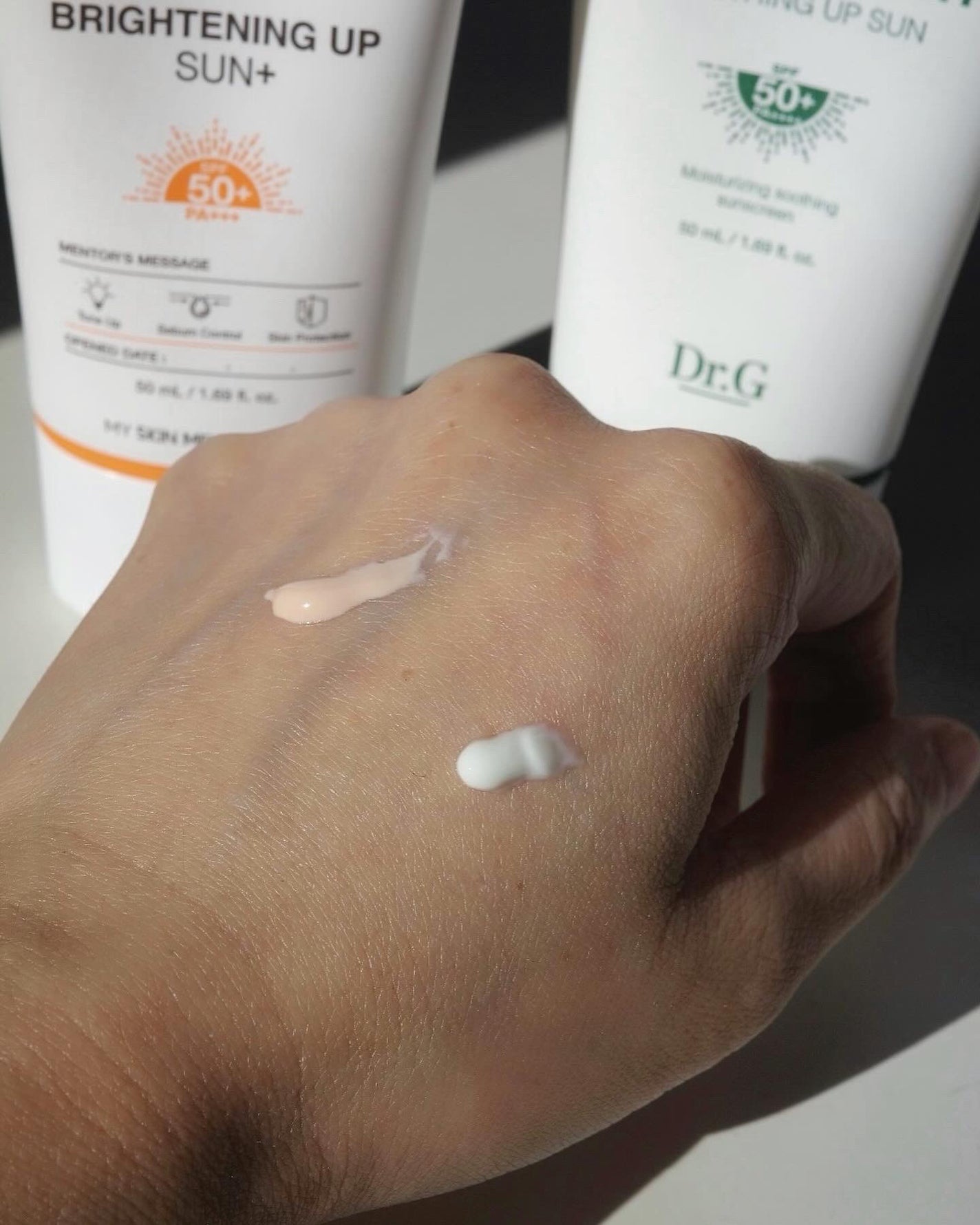 ブライトニングアップサンプラス/Dr.G/日焼け止めクリームを使ったクチコミ(2枚目)