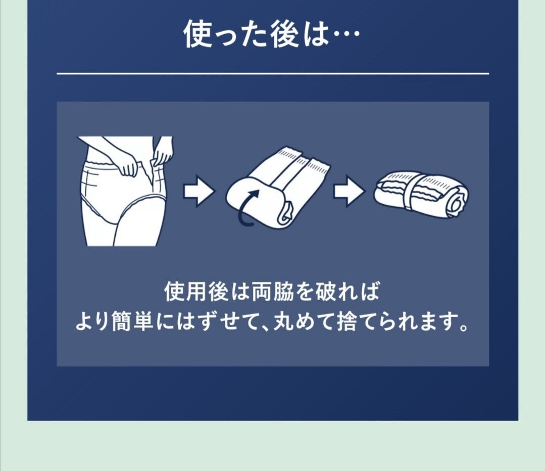 朝までブロック 安心ショーツタイプ(M-L 5コ入)/ロリエ/ナプキンを使ったクチコミ(6枚目)