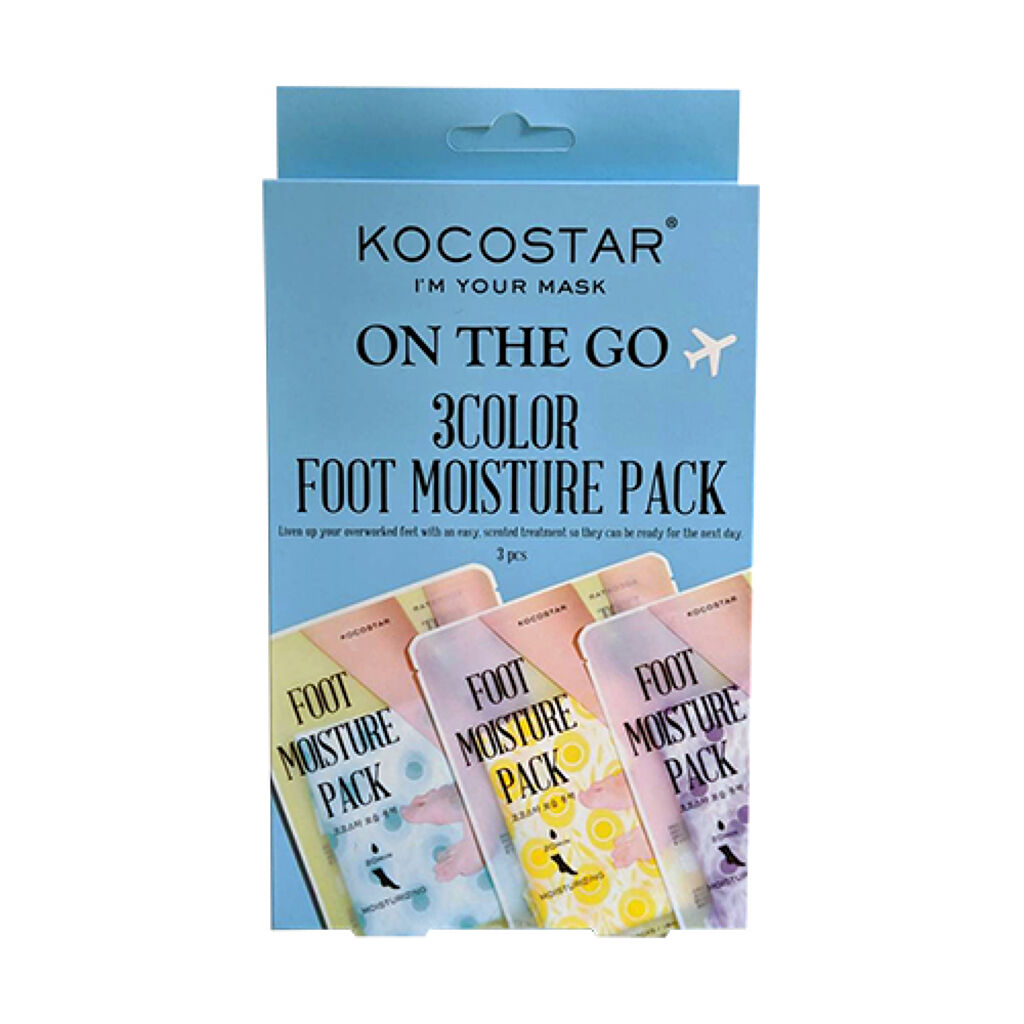 KOCOSTAR(ココスター) 3カラーフットモイスチャーパック