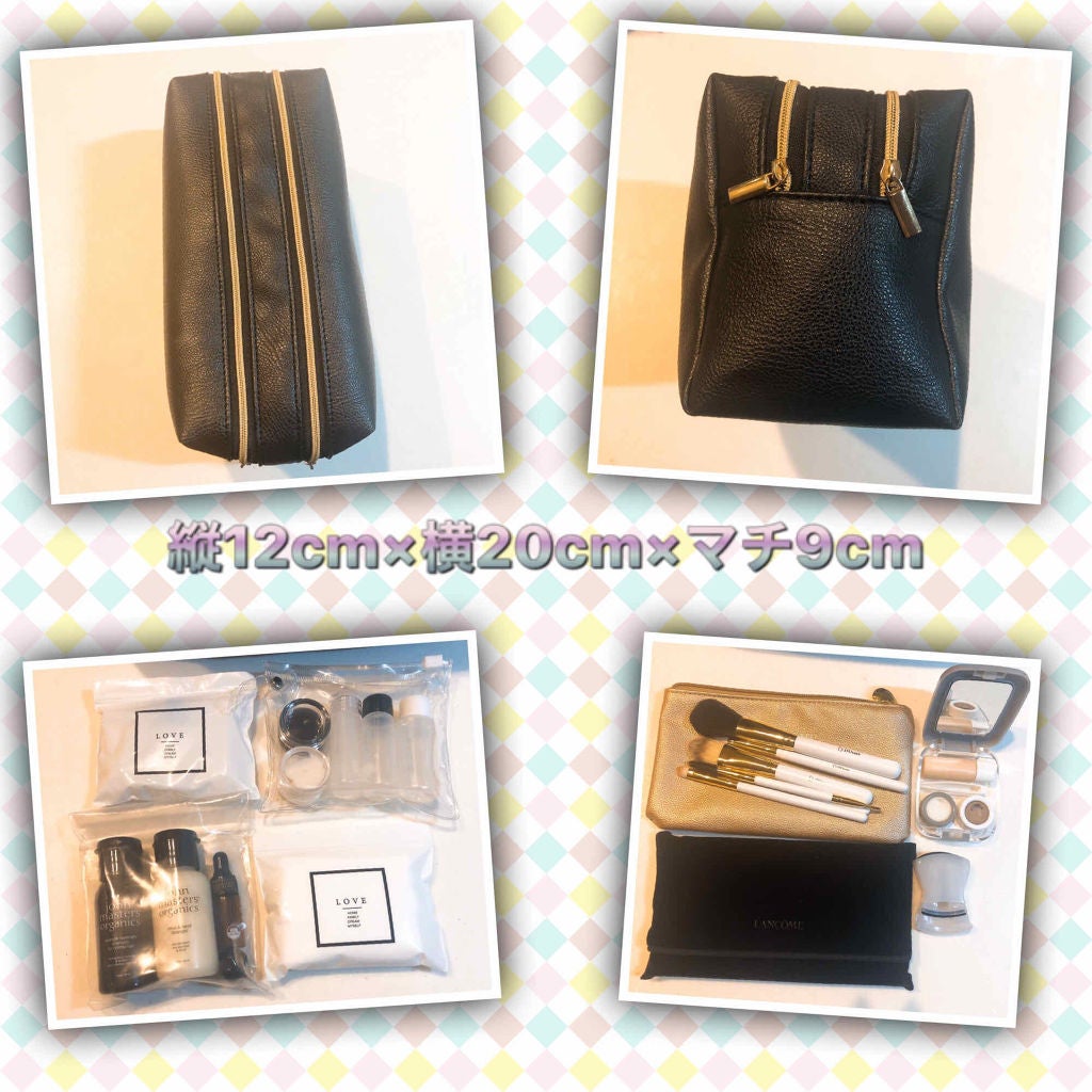 M★chi on LIPS 「旅行前に大容量ポーチをGet✨★しまむらイニシャルポーチ大¥7..」(2枚目)