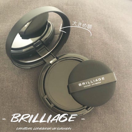 クリエイターズ ロングウェア UV クッション/ブリリアージュ/クッションファンデーションを使ったクチコミ(2枚目)