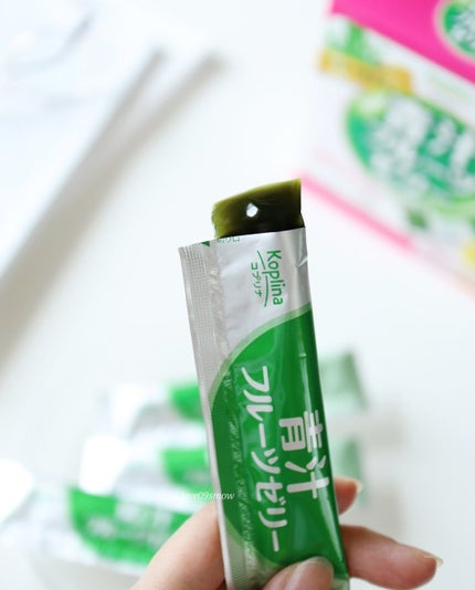 青汁フルーツゼリー/koplina/完全栄養食を使ったクチコミ(3枚目)