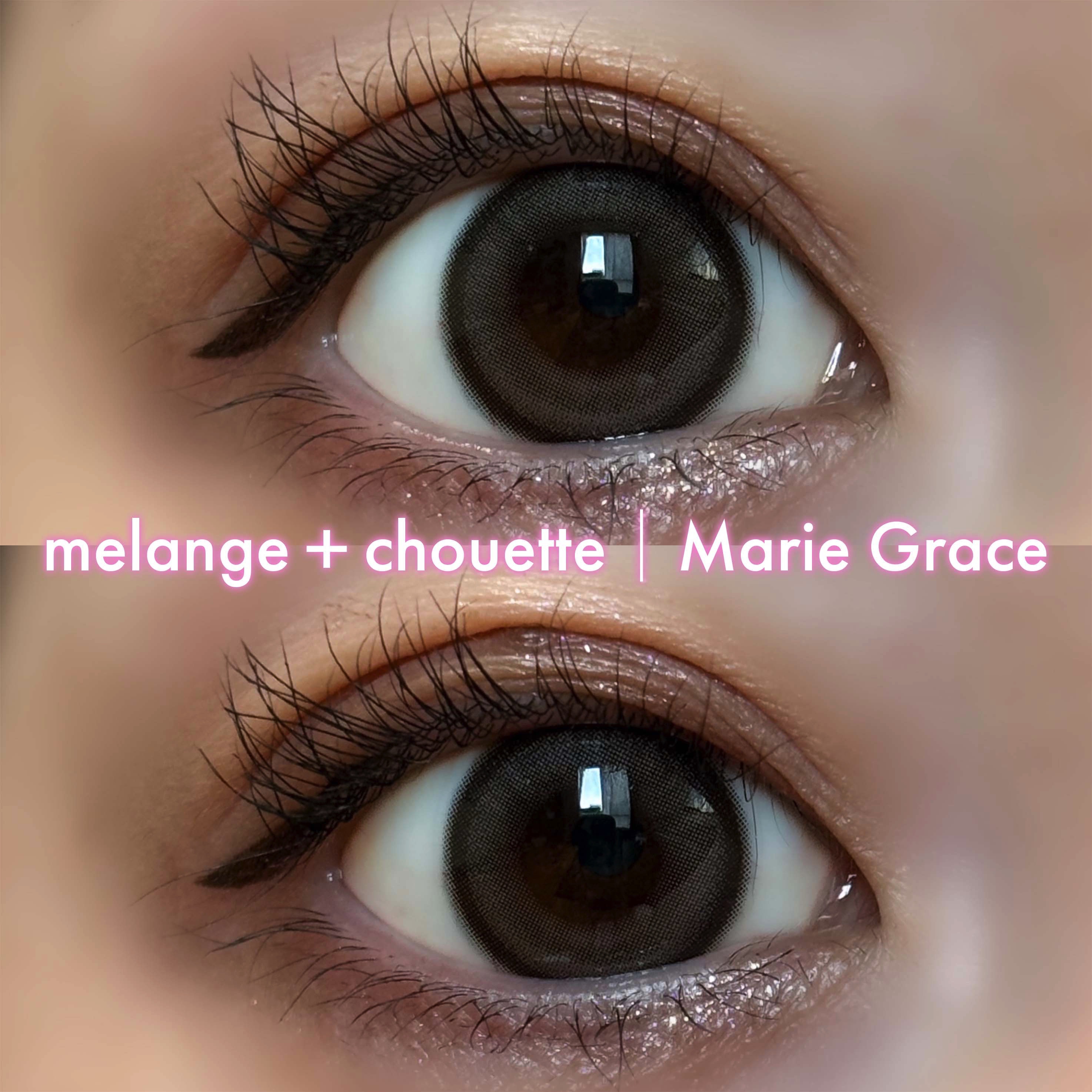 メランジェ シュエット ワンデー/melange+chouette/ワンデー（１DAY）カラコンを使ったクチコミ（2枚目）