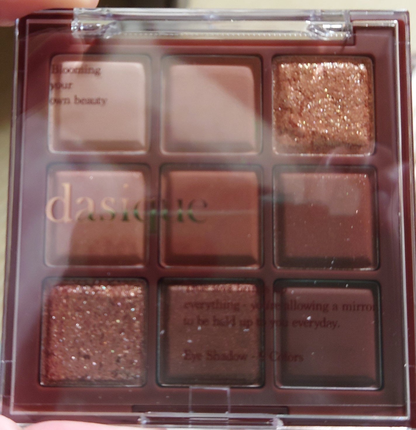 シャドウパレット/dasique/アイシャドウパレットを使ったクチコミ(2枚目)