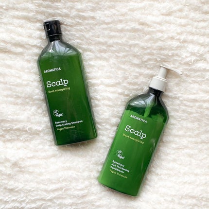 ローズマリー スカルプ シャンプー/コンディショナー/AROMATICA/市販シャンプーを使ったクチコミ(1枚目)