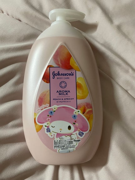 ラスティングモイスチャーアロマミルク  ピーチとアプリコットの香り/ジョンソンボディケア/ボディミルクを使ったクチコミ(1枚目)