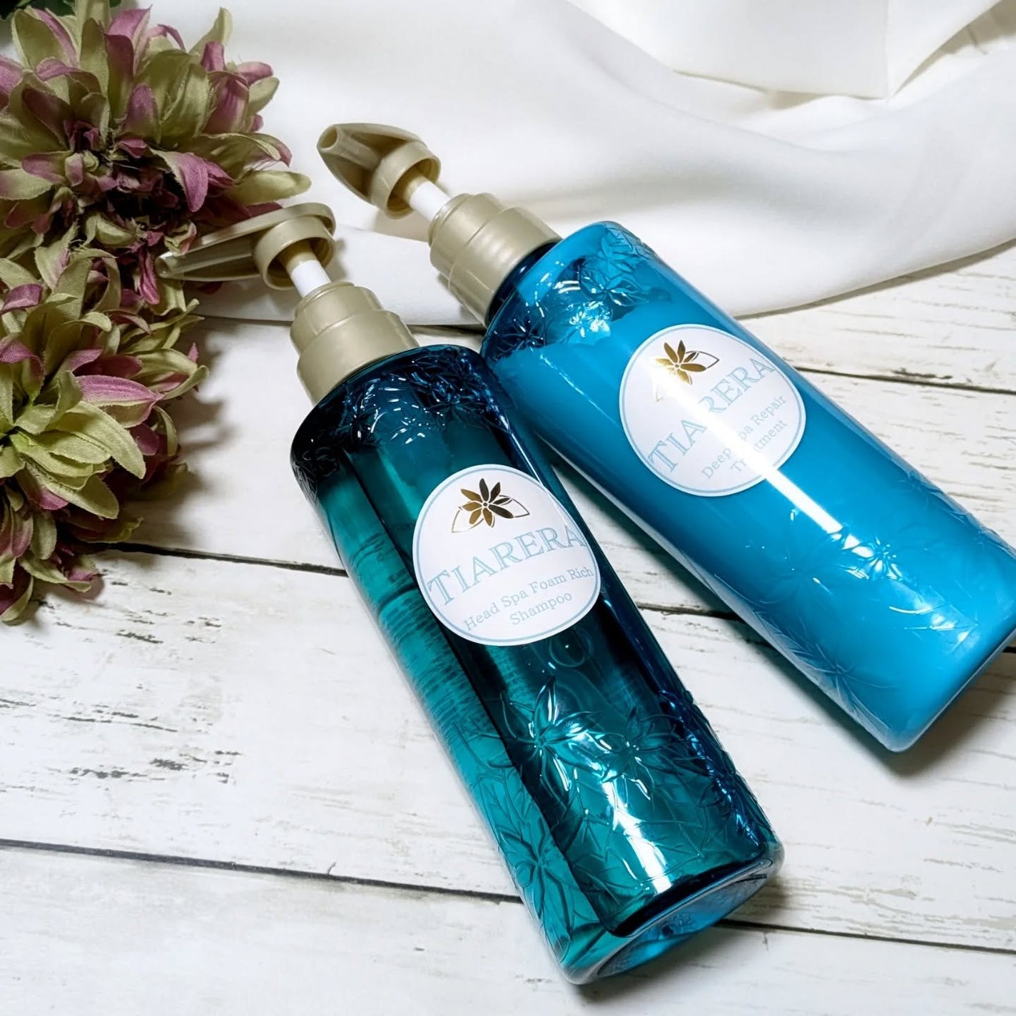 ヘッドスパフォームリッチシャンプー/ディープスパリペアトリートメント/TIARERA/市販シャンプーを使ったクチコミ(1枚目)
