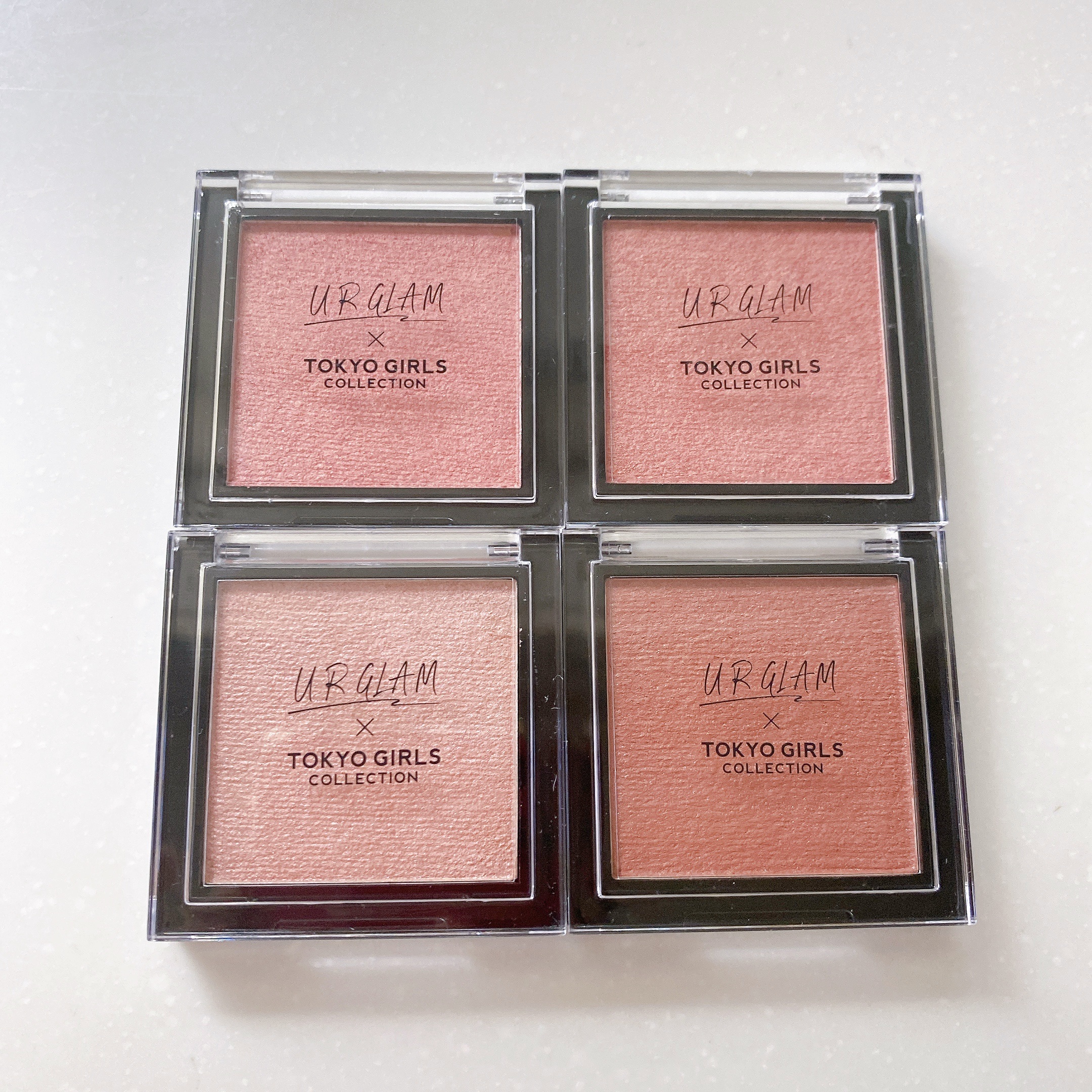 ＵＧＴ　パールリッチチークカラー 03c　シャンパンローズ/U R GLAM/ジェル・クリームチークを使ったクチコミ（1枚目）