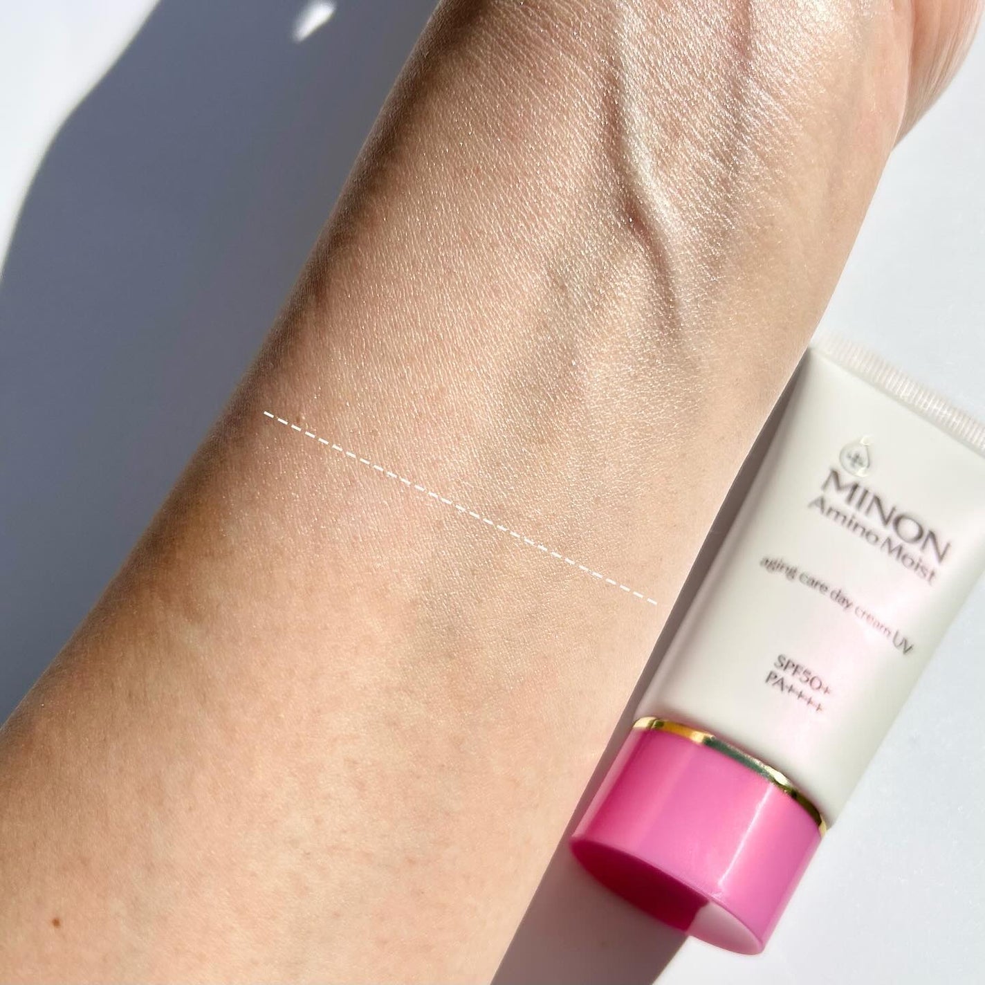 ミノン アミノモイスト エイジングケア デイクリームUV/ミノン/日焼け止めクリームを使ったクチコミ(5枚目)
