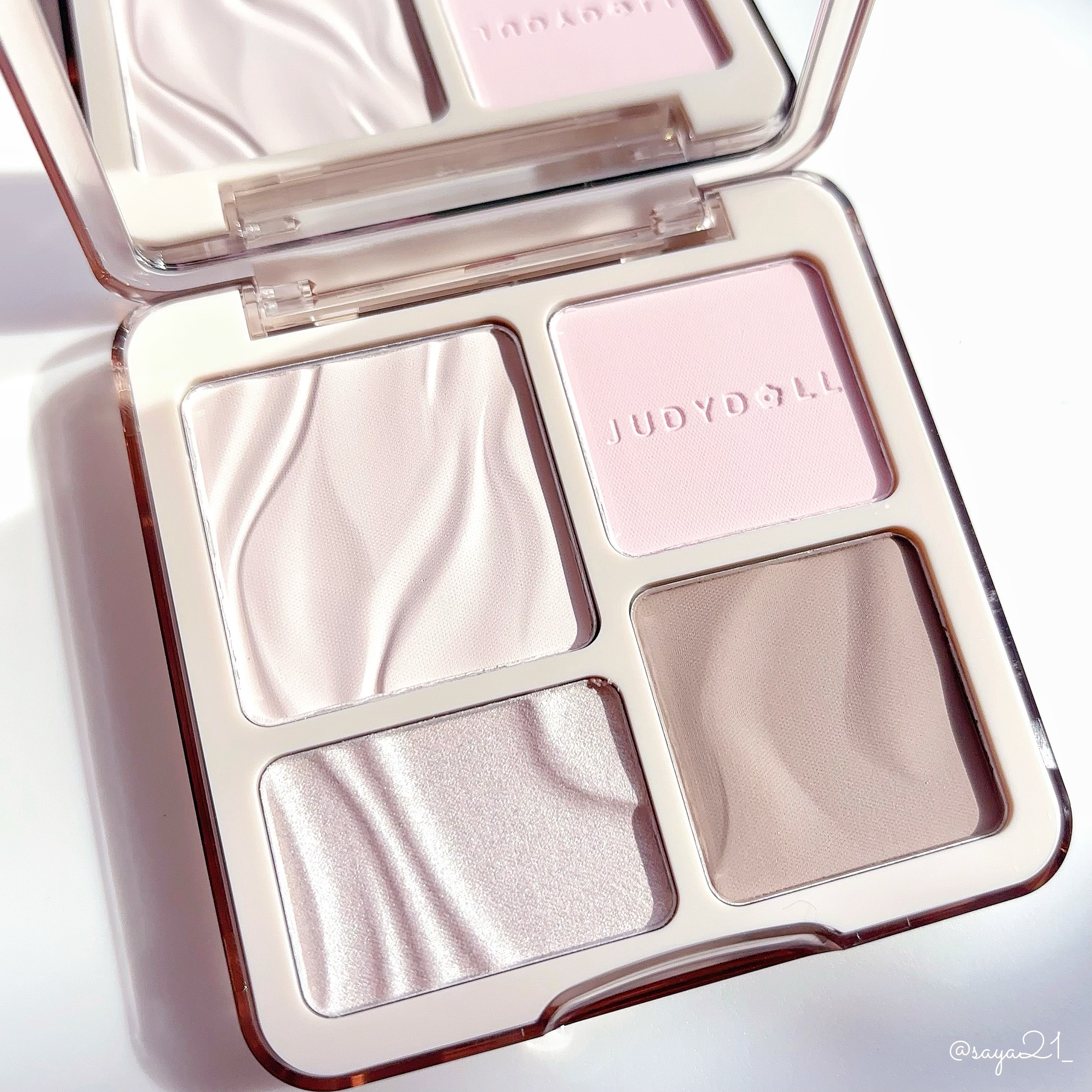JUDYDOLL メリハリマスターパレット/JUDYDOLL/パウダーハイライトを使ったクチコミ（1枚目）