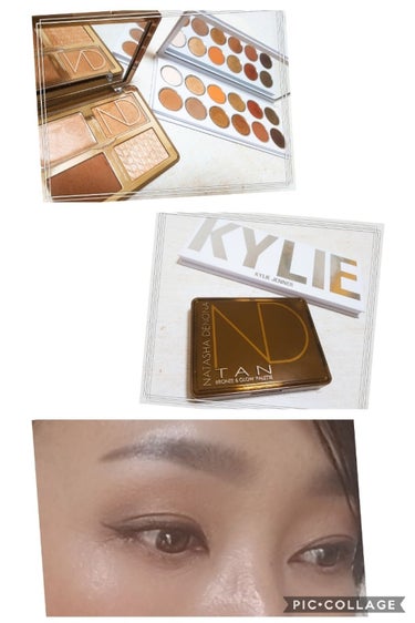 Kylie Cosmetics THE BRONZE EXTENDED PALETTE | KYSHADOWのクチコミ「🌴🌴🏖️夏のブロンズメイク🏖️🌴🌴

★NATASHA DENONA★
～TAN  BRONZ.....」（3枚目）