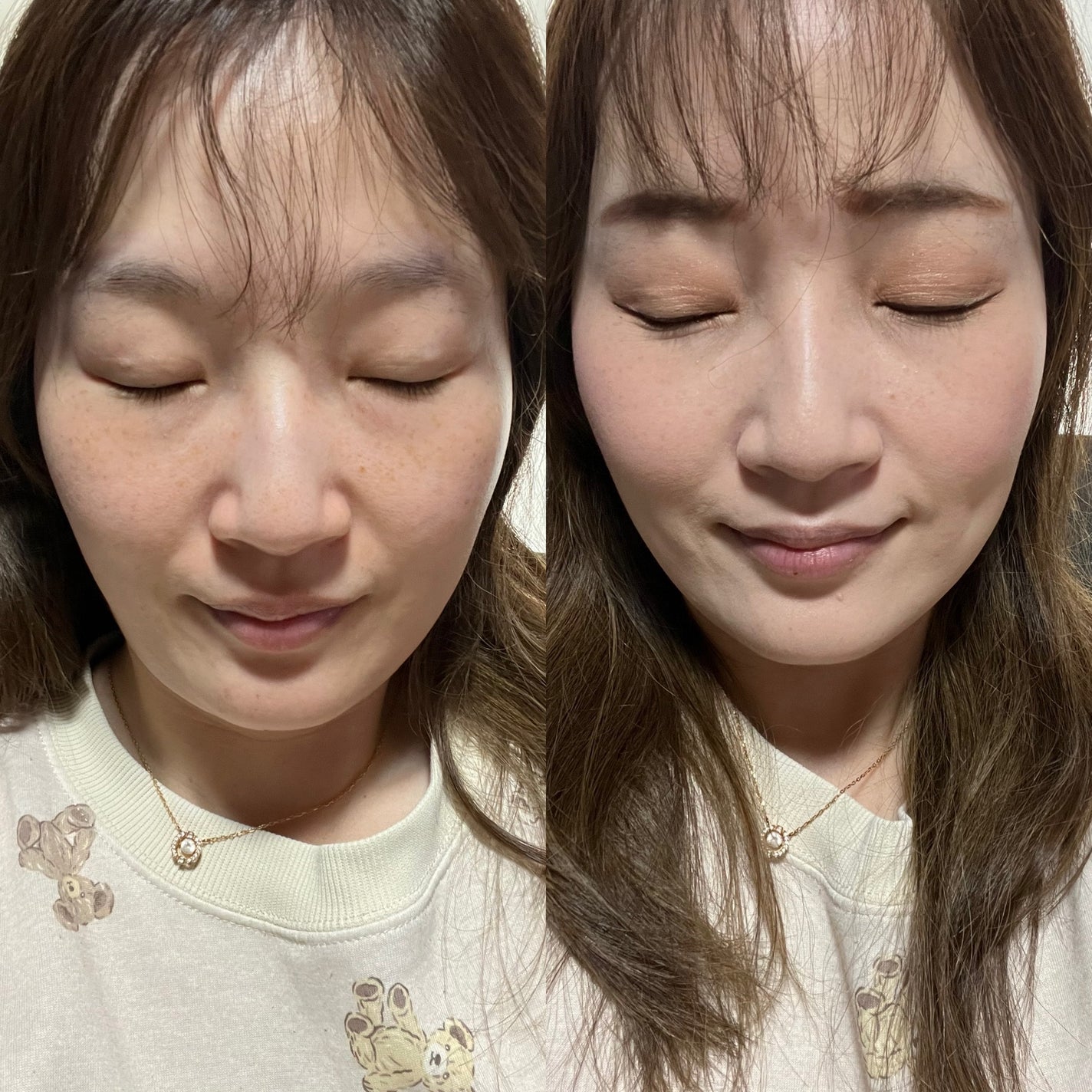 シースルー ヴェール コンパクト/PAUL & JOE BEAUTE/ファンデーションを使ったクチコミ(3枚目)