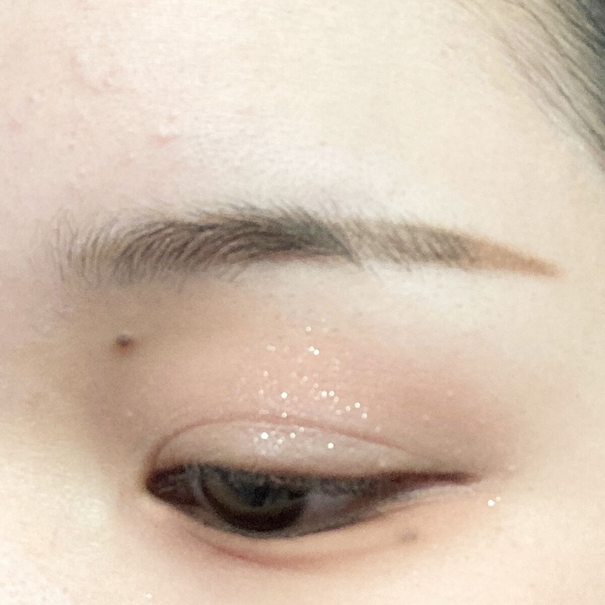 フーミー シングルラメシャドウ/WHOMEE/単色アイシャドウを使ったクチコミ（2枚目）