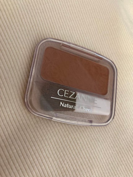 ナチュラル チークN/CEZANNE/パウダーチークを使ったクチコミ(1枚目)